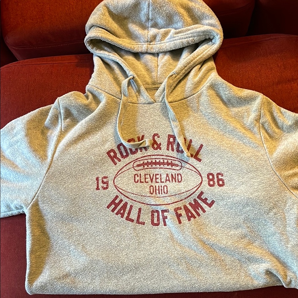Rock & Roll Hall of Fame Gray Hoodie